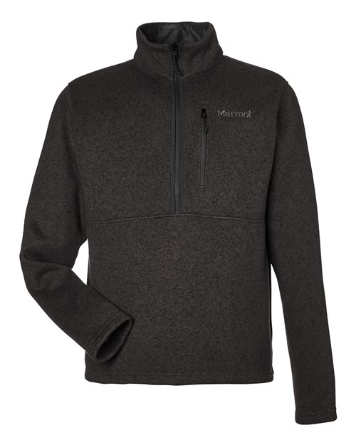 Marmot Men's Drop Line Half-Zip Jacket - M16221 - EMBROIDERED
