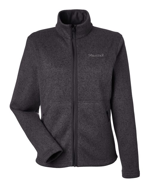 Marmot Women's Drop Line Fleece Jacket - M16250 - EMBROIDERED