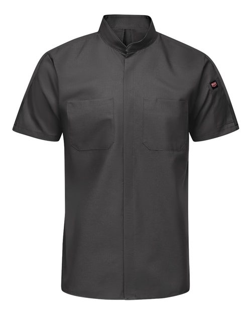 Red Kap Men's Tall Mimix™ Pro+ Short Sleeve Work Shirt With OilBlok - SX46T - EMBROIDERED