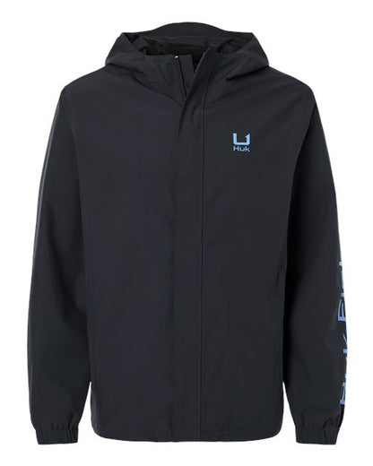 HUK Men's Storm Rain Jacket - H400159 - EMBROIDERED