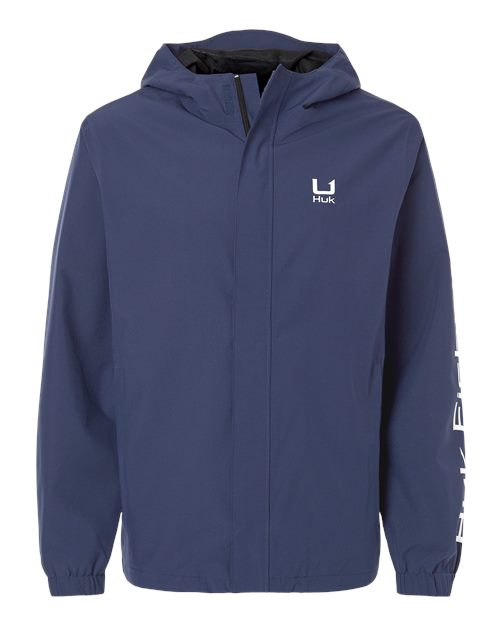 HUK Men's Storm Rain Jacket - H400159 - EMBROIDERED