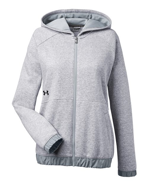 Under Armour. Women's Hustle Full-Zip Hooded Sweatshirt. 1351229