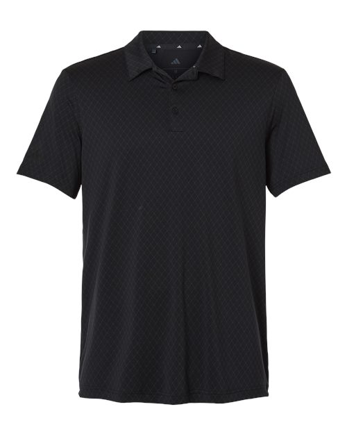 Adidas Men's 4-Way Stretch Printed Polo - A716 - EMBROIDERED