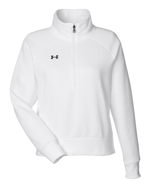 Under Armour. Women's Rival Fleece Quarter-Zip Pullover. 1379492