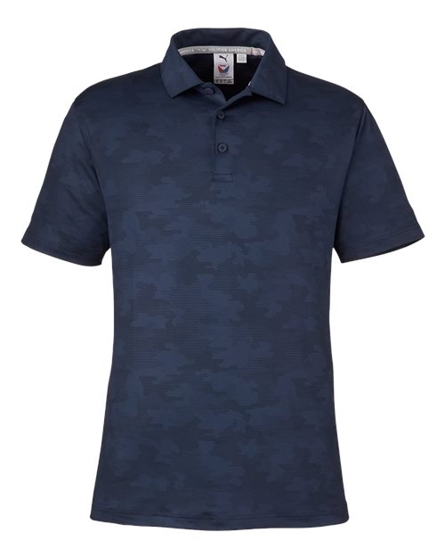 Puma Golf. Men's Volition Camo Cover Polo. 537471