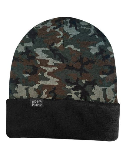 DRI DUCK Coleman Cuffed Beanie - 3523 - EMBROIDERED