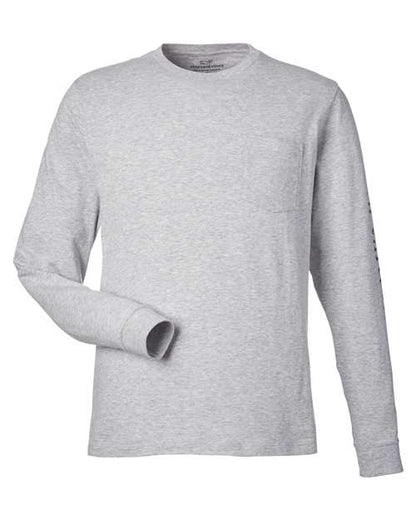 vineyard vines. Unisex Long Sleeve Pocket T-Shirt. V021214