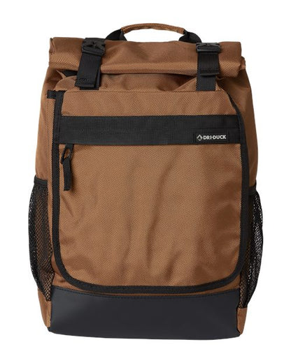 DRI DUCK Roll Top Backpack - 1410DD - EMBROIDERED
