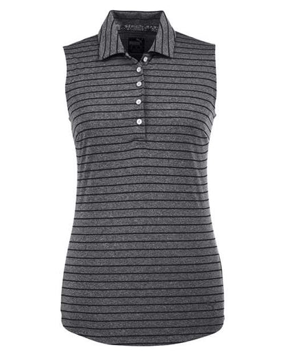 Puma Golf. Women's Rotation Stripe Sleeveless Polo. 597222