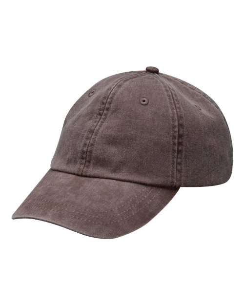 Adams Headwear Optimum Pigment-Dyed Dad Hat - LP101 - EMBROIDERED
