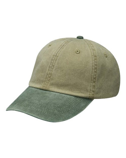Adams Headwear Optimum Pigment-Dyed Dad Hat - LP101 - EMBROIDERED