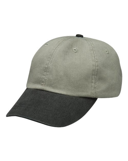 Adams Headwear Optimum Pigment-Dyed Dad Hat - LP101 - EMBROIDERED