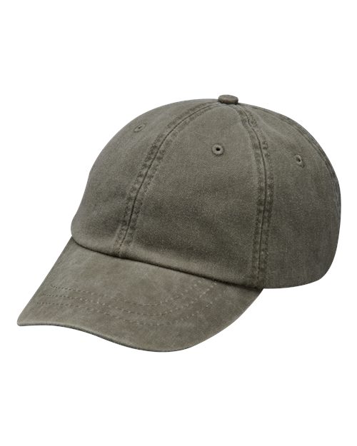 Adams Headwear Optimum Pigment-Dyed Dad Hat - LP101 - EMBROIDERED