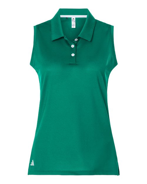 Adidas Women's Ottoman Sleeveless Polo - A1005 - EMBROIDERED