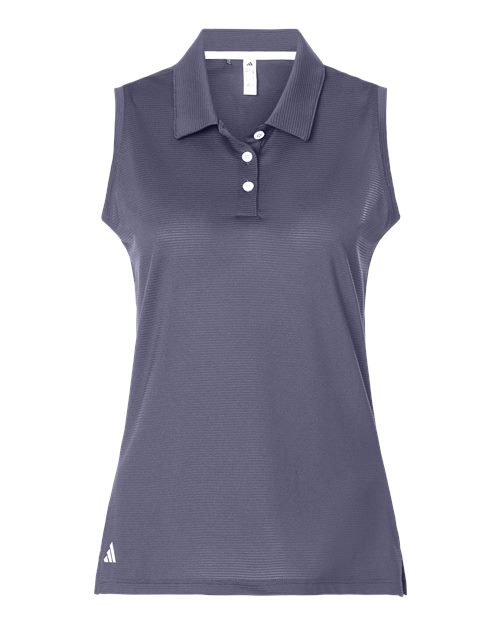 Adidas Women's Ottoman Sleeveless Polo - A1005 - EMBROIDERED