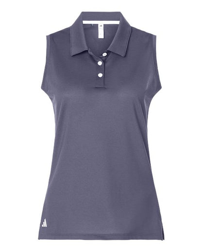 Adidas Women's Ottoman Sleeveless Polo - A1005 - EMBROIDERED