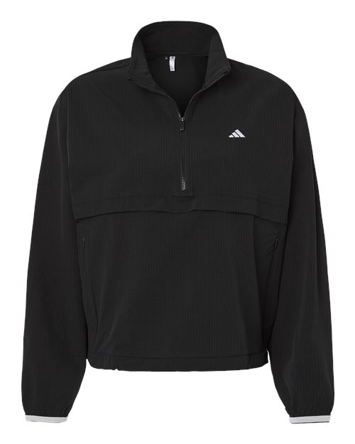 Adidas Women's Go-To Quarter-Zip Jacket - A1012 - EMBROIDERED