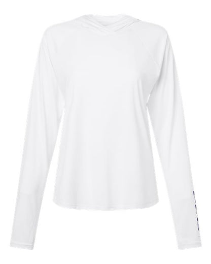 Columbia Women's PFG Tidal Tee™ Hooded Long Sleeve - 216061 - EMBROIDERED