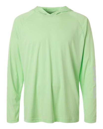 Columbia Men's PFG Terminal Tackle™ Hooded Long Sleeve T-Shirt - 212482 - EMBROIDERED