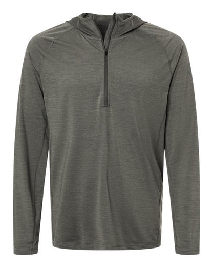 HUK Men's Atoll Half-Zip Hooded Pullover - H1200668 - EMBROIDERED