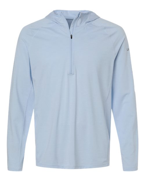 HUK Men's Atoll Half-Zip Hooded Pullover - H1200668 - EMBROIDERED
