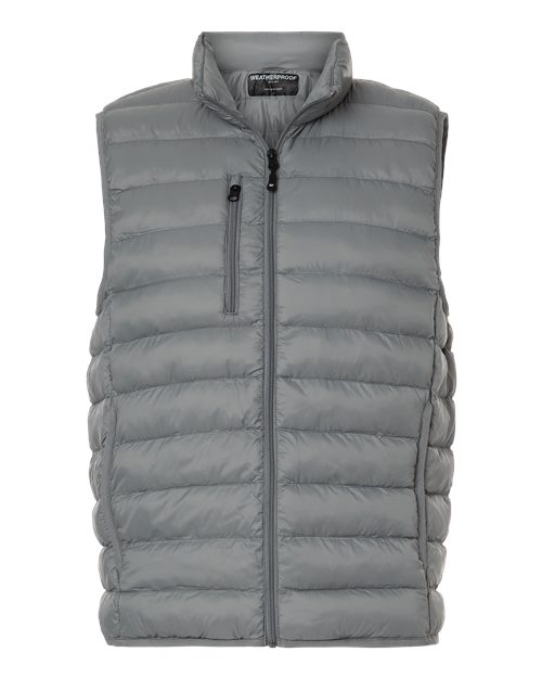 Weatherproof Men's Lightweight Poly-filled Packable Vest - 26717 - EMBROIDERED