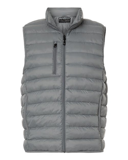 Weatherproof Men's Lightweight Poly-filled Packable Vest - 26717 - EMBROIDERED