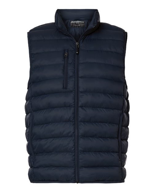 Weatherproof Men's Lightweight Poly-filled Packable Vest - 26717 - EMBROIDERED