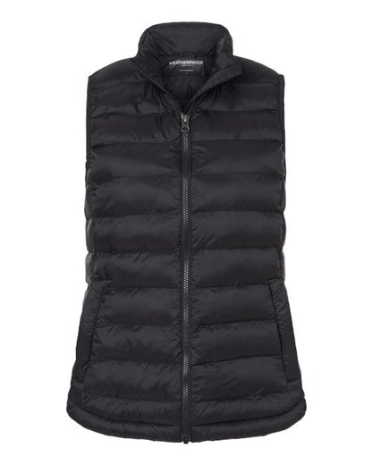 Weatherproof Women's Lightweight Poly-filled Packable Vest - W26717 - EMBROIDERED