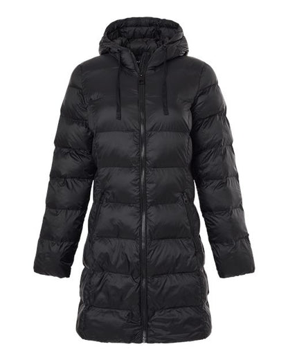 Weatherproof Women's Poly-filled 3/4 Length Coat - W26720 - EMBROIDERED