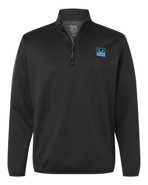 HUK Men's Coldfront+ Quarter-Zip Pullover - H130098 - EMBROIDERED