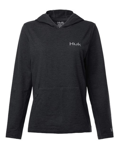 HUK Women's Coldfront+ Hooded Sweatshirt - H6130023 - EMBROIDERED