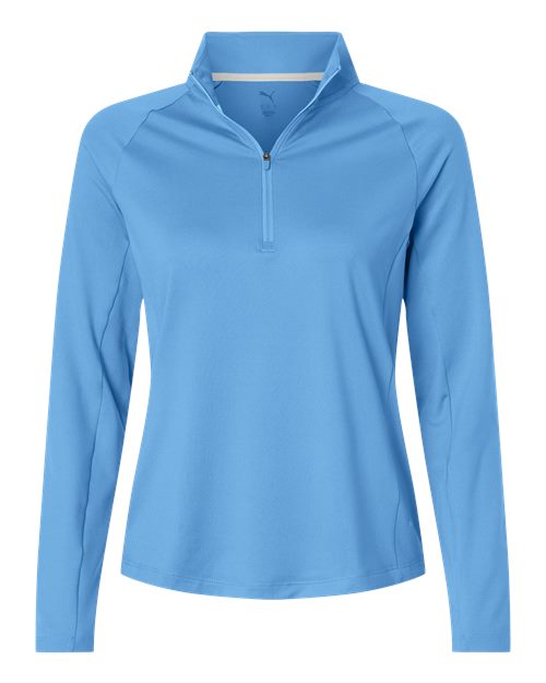 Puma Golf Women's Pure 2.0 Quarter-Zip - 629449 - EMBROIDERED
