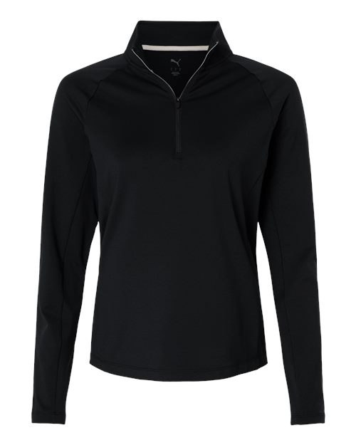 Puma Golf Women's Pure 2.0 Quarter-Zip - 629449 - EMBROIDERED