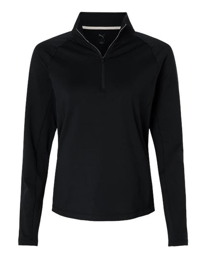Puma Golf Women's Pure 2.0 Quarter-Zip - 629449 - EMBROIDERED