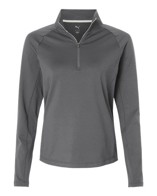 Puma Golf Women's Pure 2.0 Quarter-Zip - 629449 - EMBROIDERED