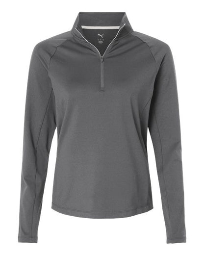 Puma Golf Women's Pure 2.0 Quarter-Zip - 629449 - EMBROIDERED
