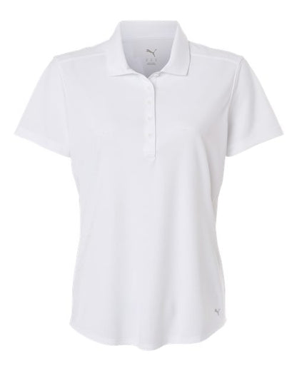 Puma Golf Womens Pure 2.0 Polo - 629944 - EMBROIDERED