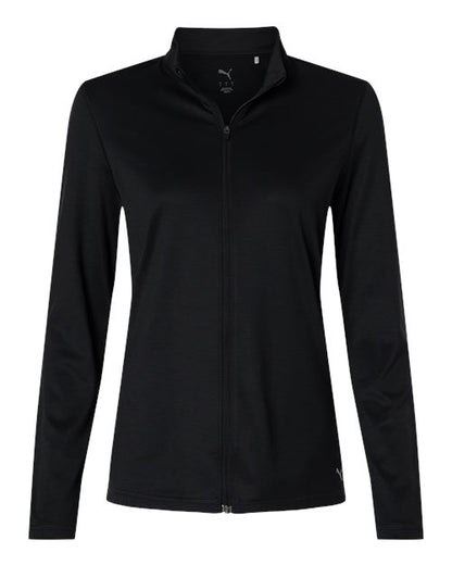 Puma Golf Women's Icon 2.0 Full-Zip - 631052 - EMBROIDERED