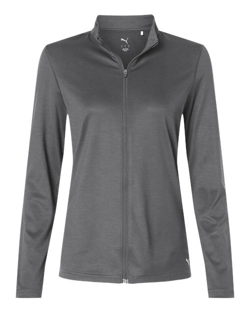 Puma Golf Women's Icon 2.0 Full-Zip - 631052 - EMBROIDERED
