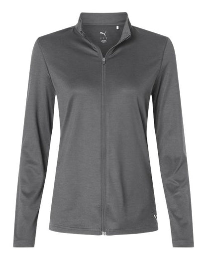 Puma Golf Women's Icon 2.0 Full-Zip - 631052 - EMBROIDERED
