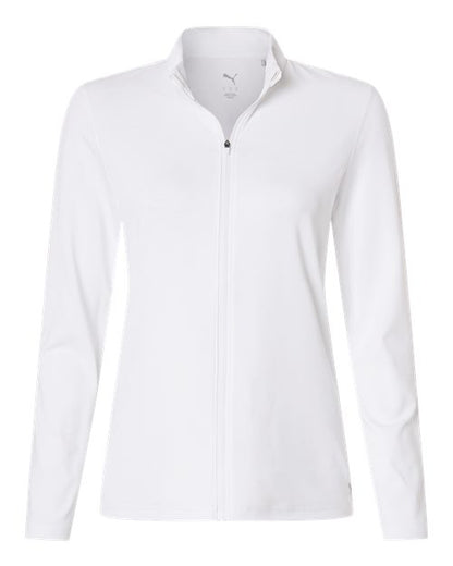 Puma Golf Women's Icon 2.0 Full-Zip - 631052 - EMBROIDERED