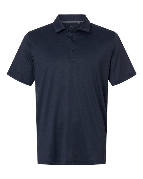 Puma Golf Men's Icon Heather Polo 2.0 - 631057 - EMBROIDERED