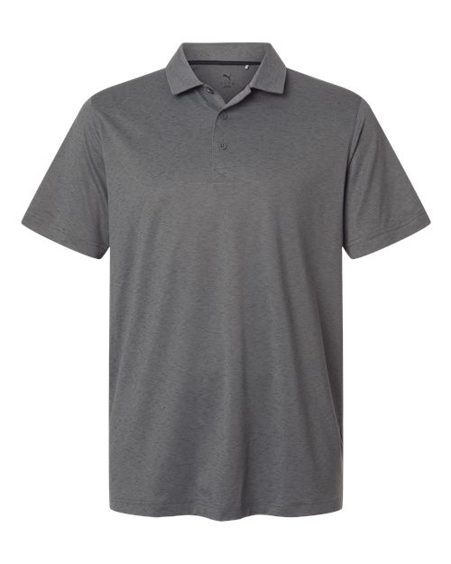 Puma Golf Men's Icon Heather Polo 2.0 - 631057 - EMBROIDERED