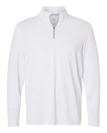 Puma Golf Men's Icon 2.0 Quarter-Zip - 631059 - EMBROIDERED