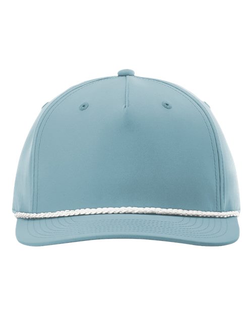 Richardson Five-Panel Classic Rope Cap - 258 - EMBROIDERED