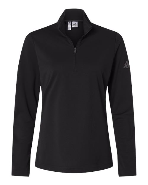Adidas Women's Lightweight Quarter-Zip Pullover - A400 - EMBROIDERED