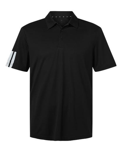 Adidas Men's Performance 3-Stripes Climacool Polo - A719 - EMBROIDERED