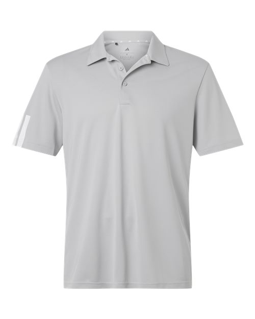 Adidas Men's Performance 3-Stripes Climacool Polo - A719 - EMBROIDERED