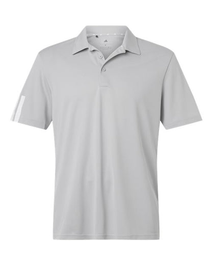 Adidas Men's Performance 3-Stripes Climacool Polo - A719 - EMBROIDERED